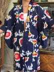 Stunning colourful yukata robe