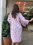 Vintage cotton yukata robe