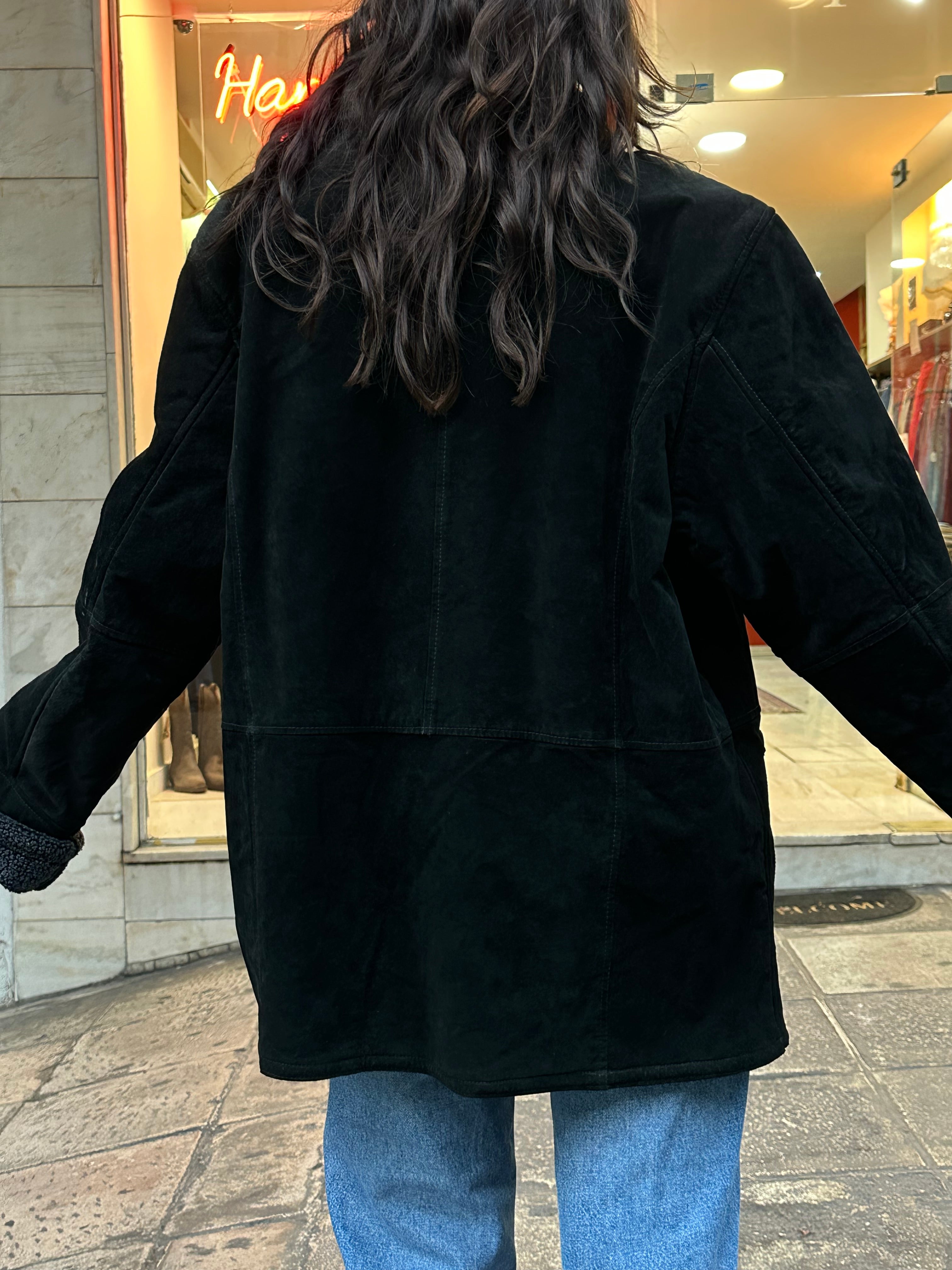 Genuine suede jacket