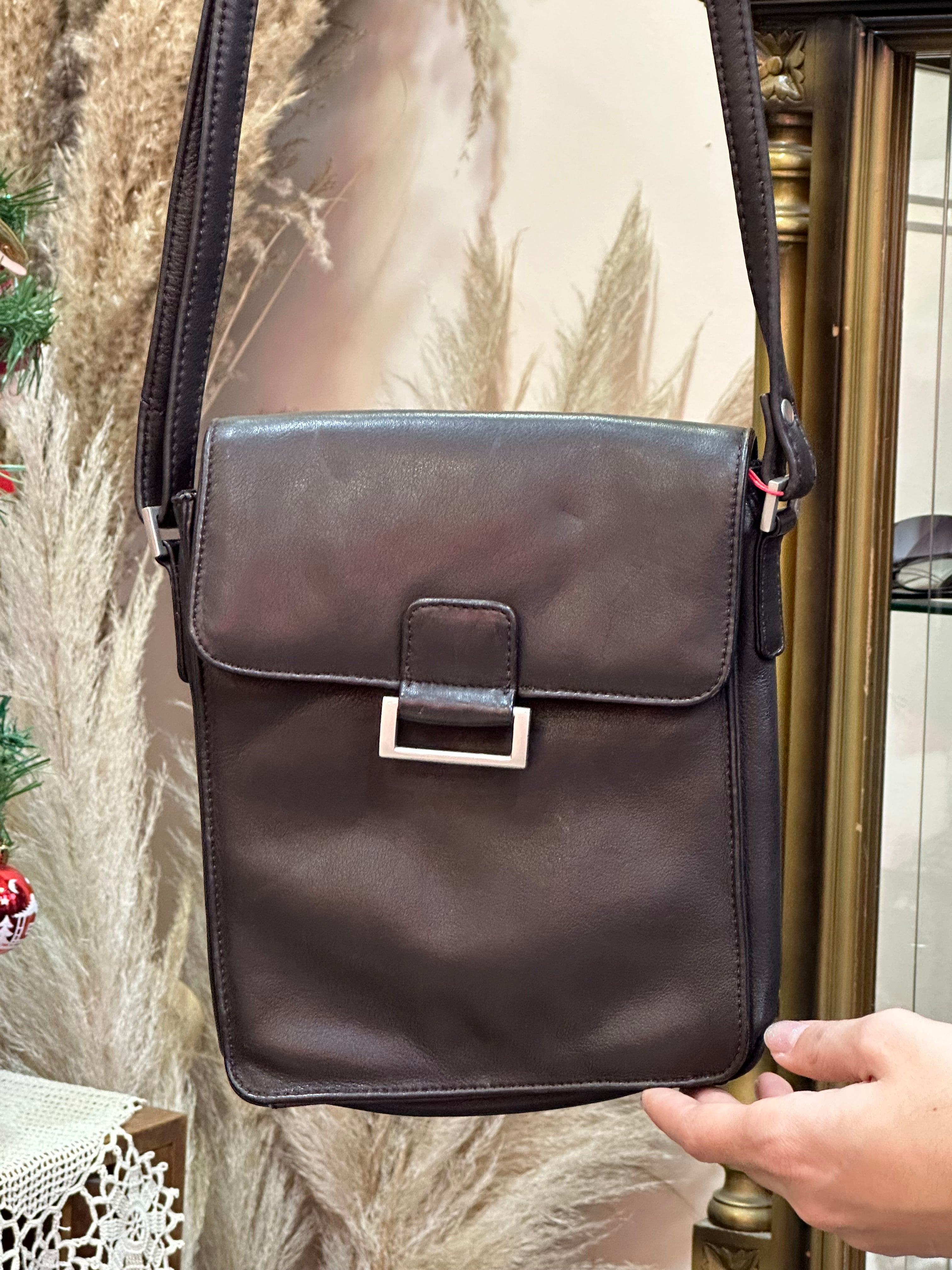 Cute leather cross body bag