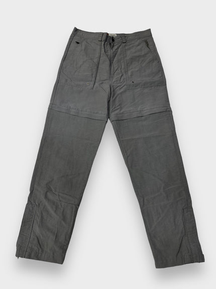 Baggy cargo pants with detachable pant legs (W34)