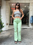 Super cute mid waisted flare pants