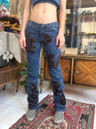 Versace Y2K low waisted jeans