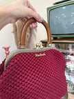 Stunning handmade crochet handbag