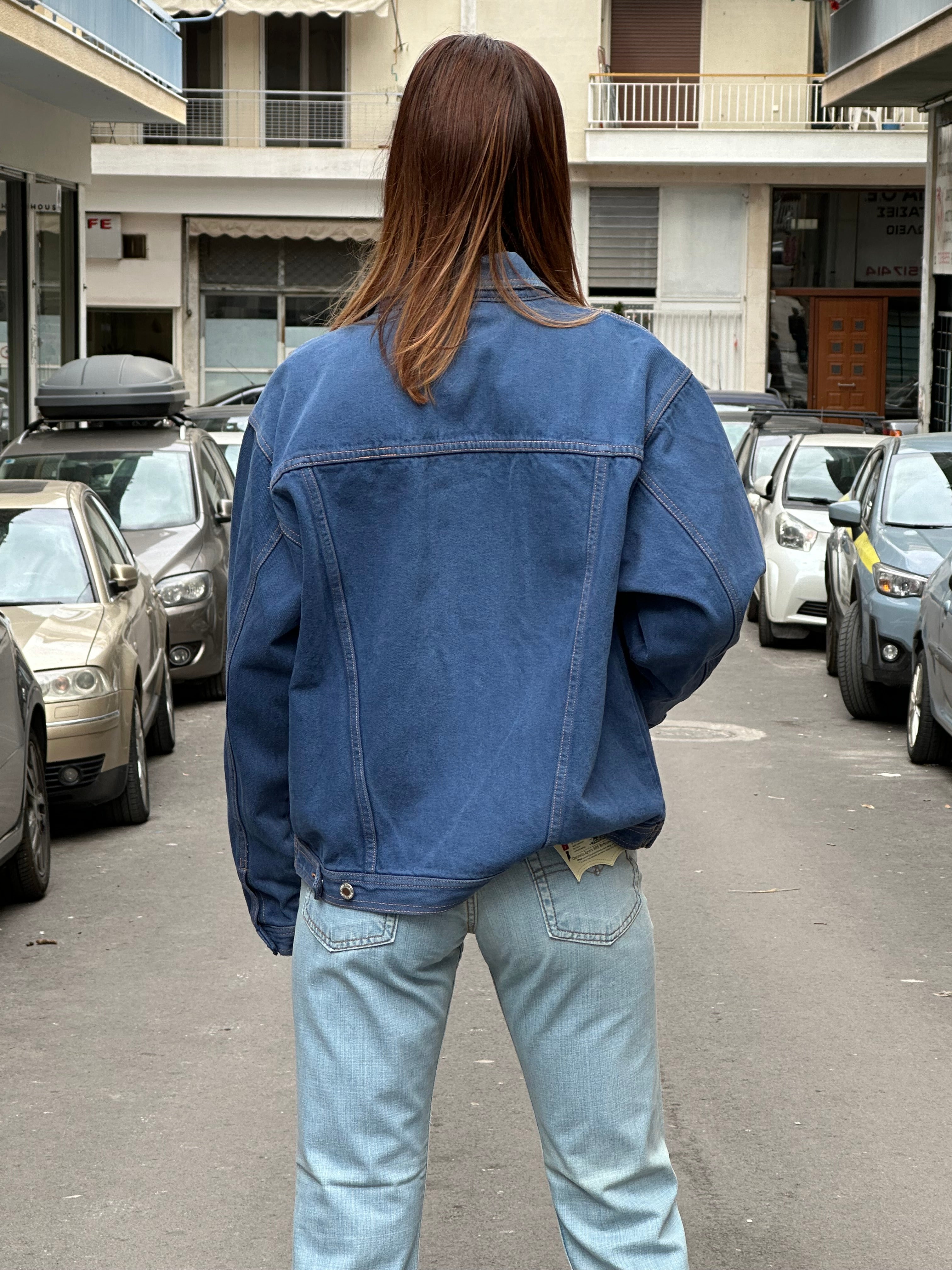 Vintage oversized denim jacket