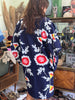 Stunning colourful yukata robe