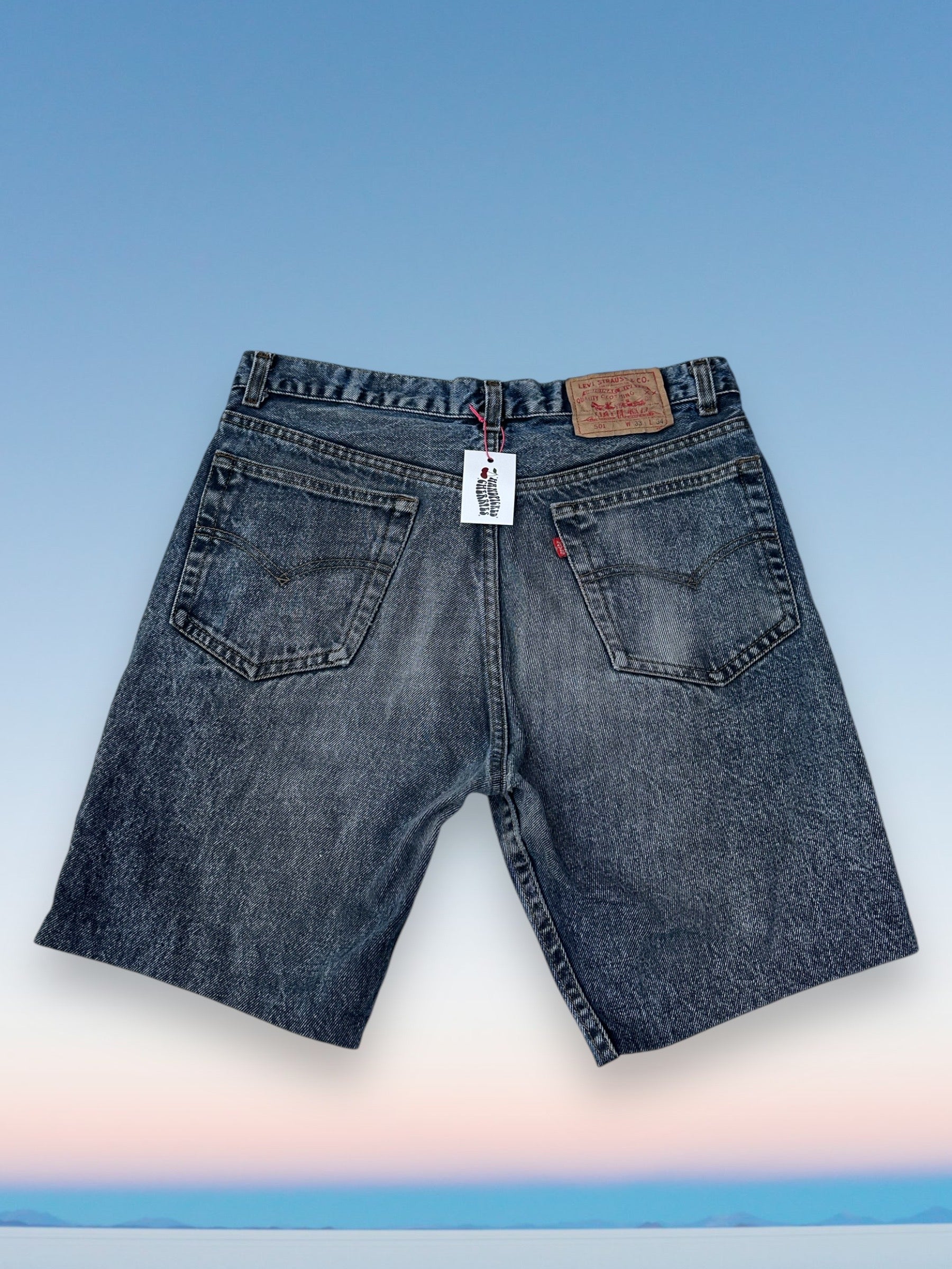 Levi’s 501 denim Bermuda shorts (W33)