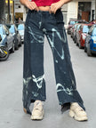 Super hot handmade re-worked tie dye jeans