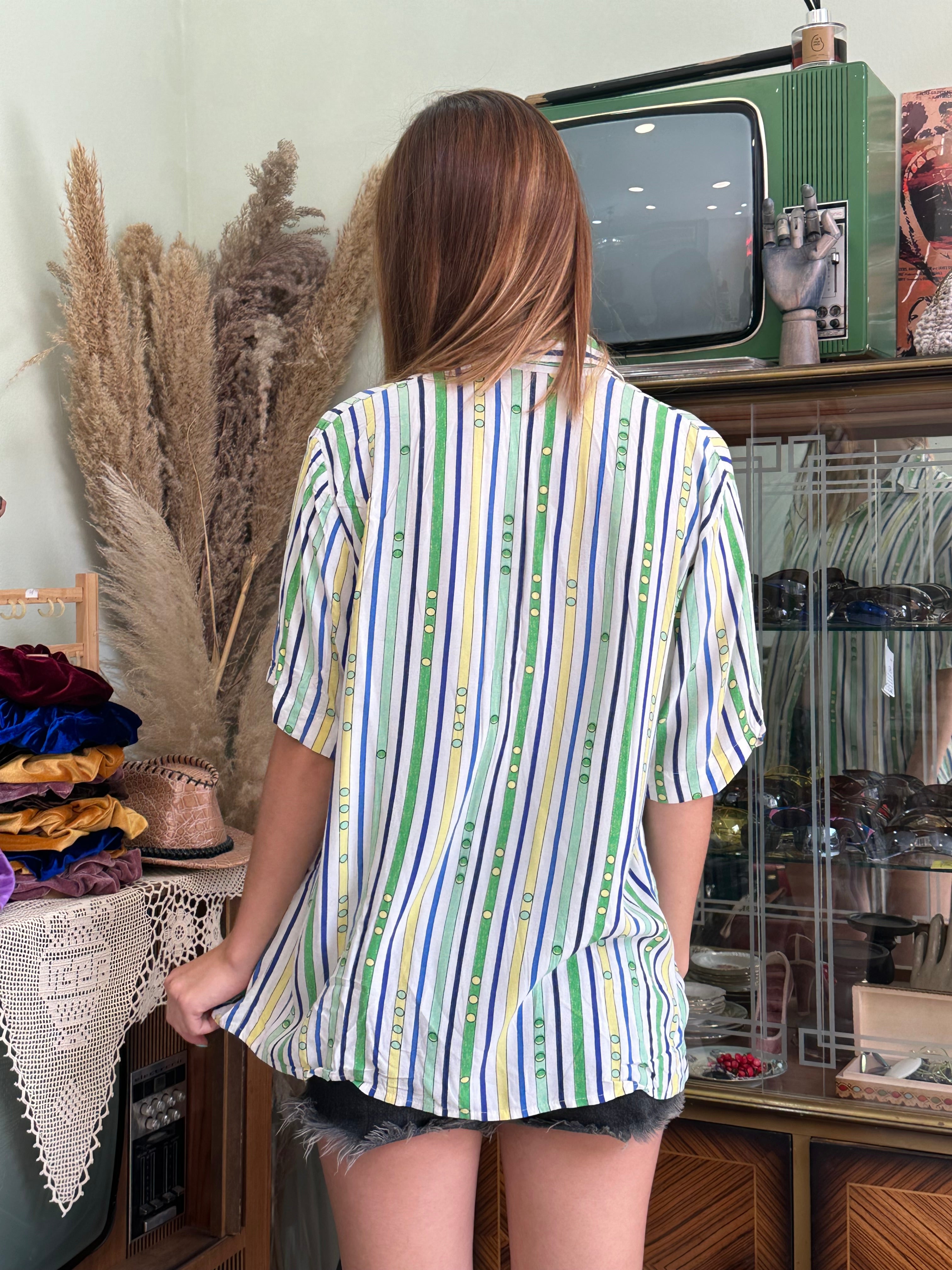 Vintage funky patterned shirt