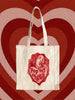 “Pop my cherry” tote bag