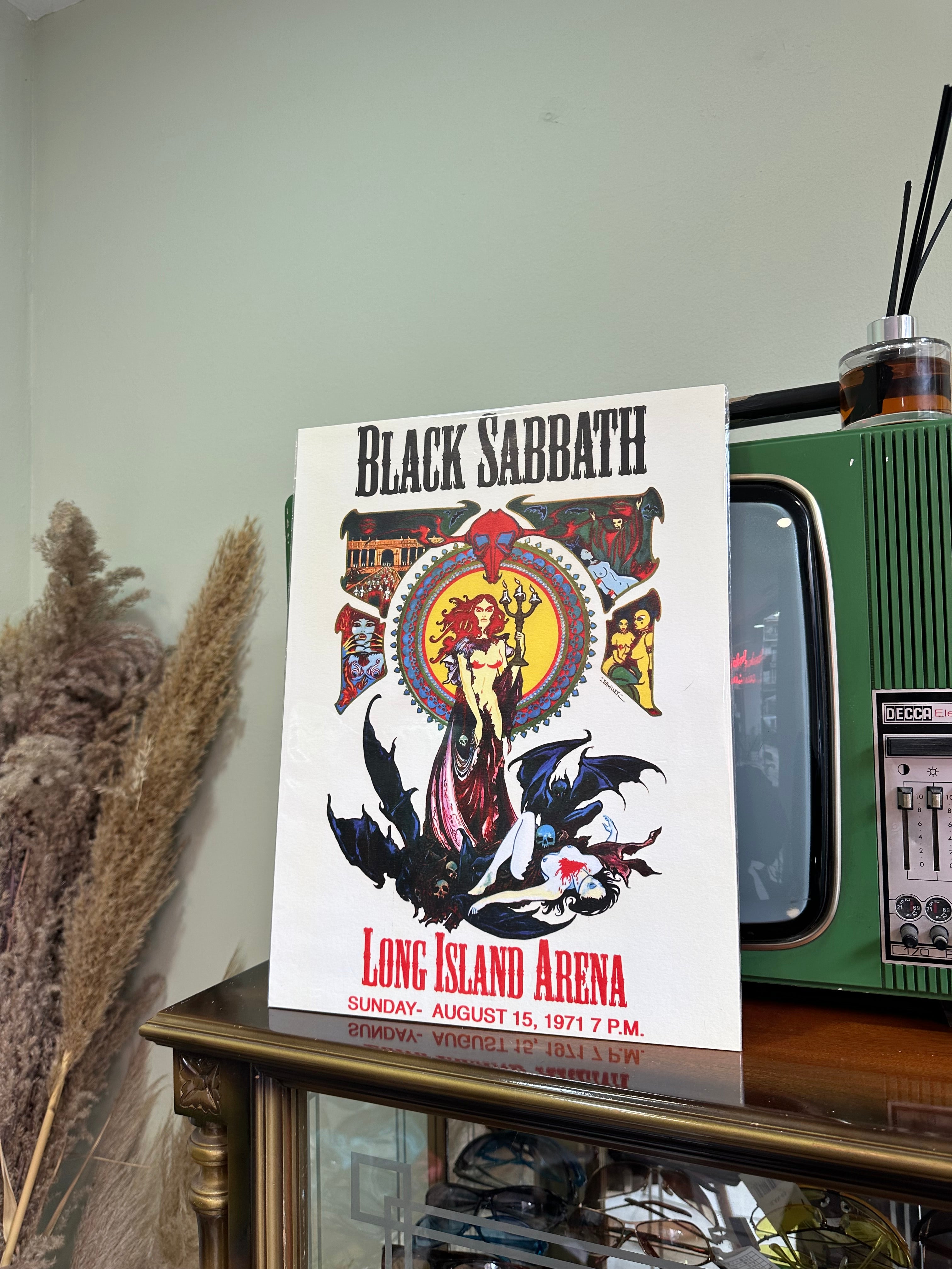 Black sabbath poster