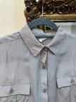 Vintage 100% silk shirt