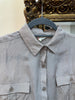 Vintage 100% silk shirt