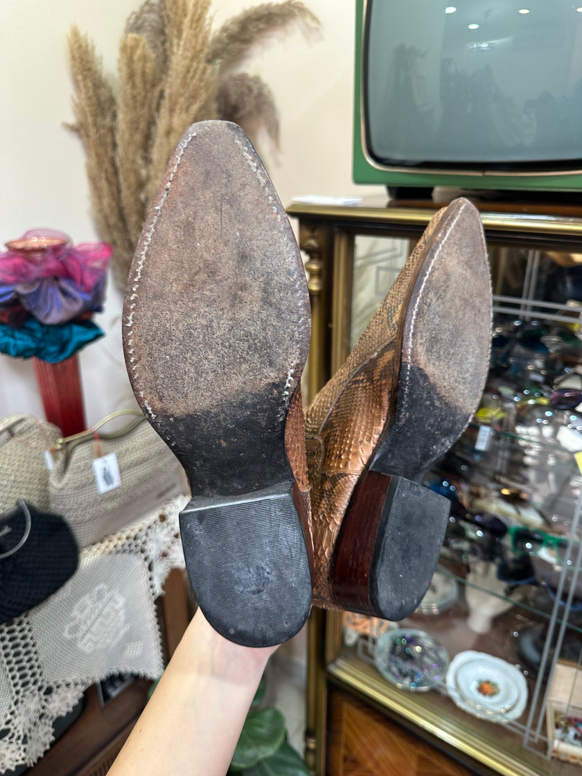 Tony Mora genuine leather boots