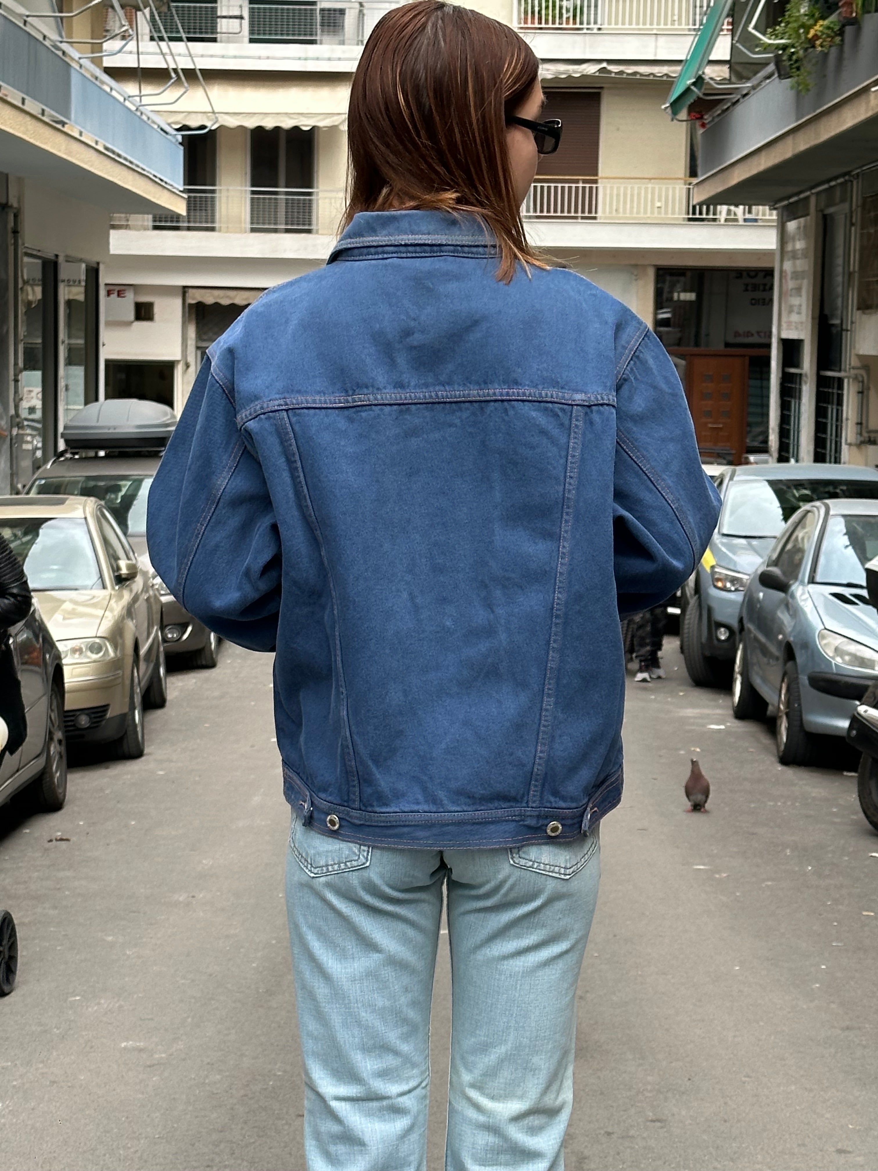 Vintage oversized denim jacket