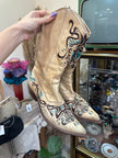 Stunning genuine leather cowboy boots