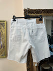 Levi’s 681 white shorts