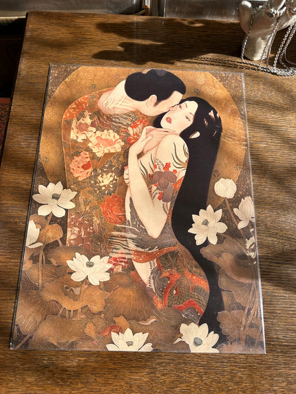 Japanese art poster