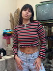 Super cute Cosette striped top