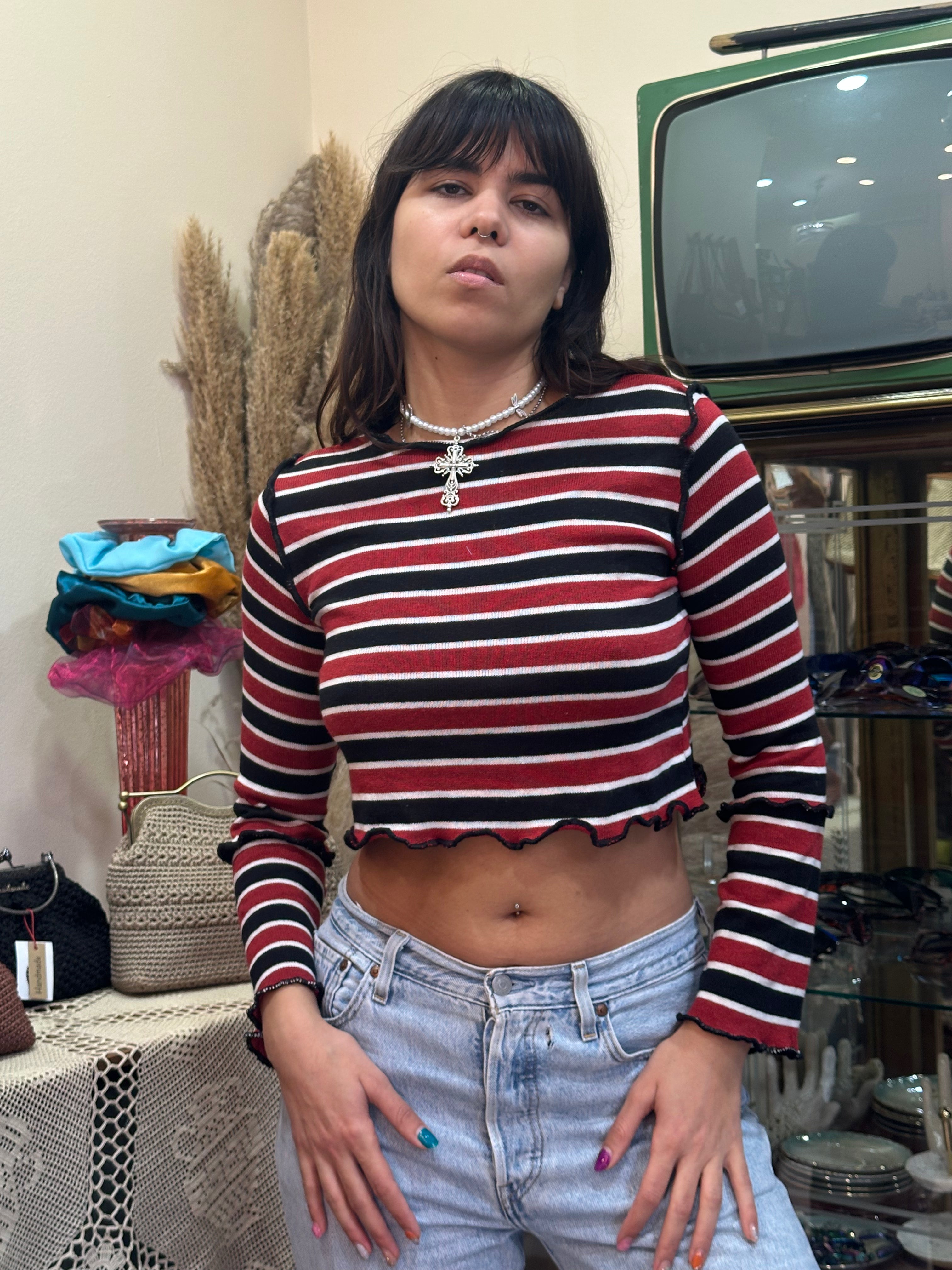 Super cute Cosette striped top