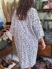 Stunning cotton yukata robe