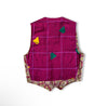 Vintage Men's funky patterned viscose vest