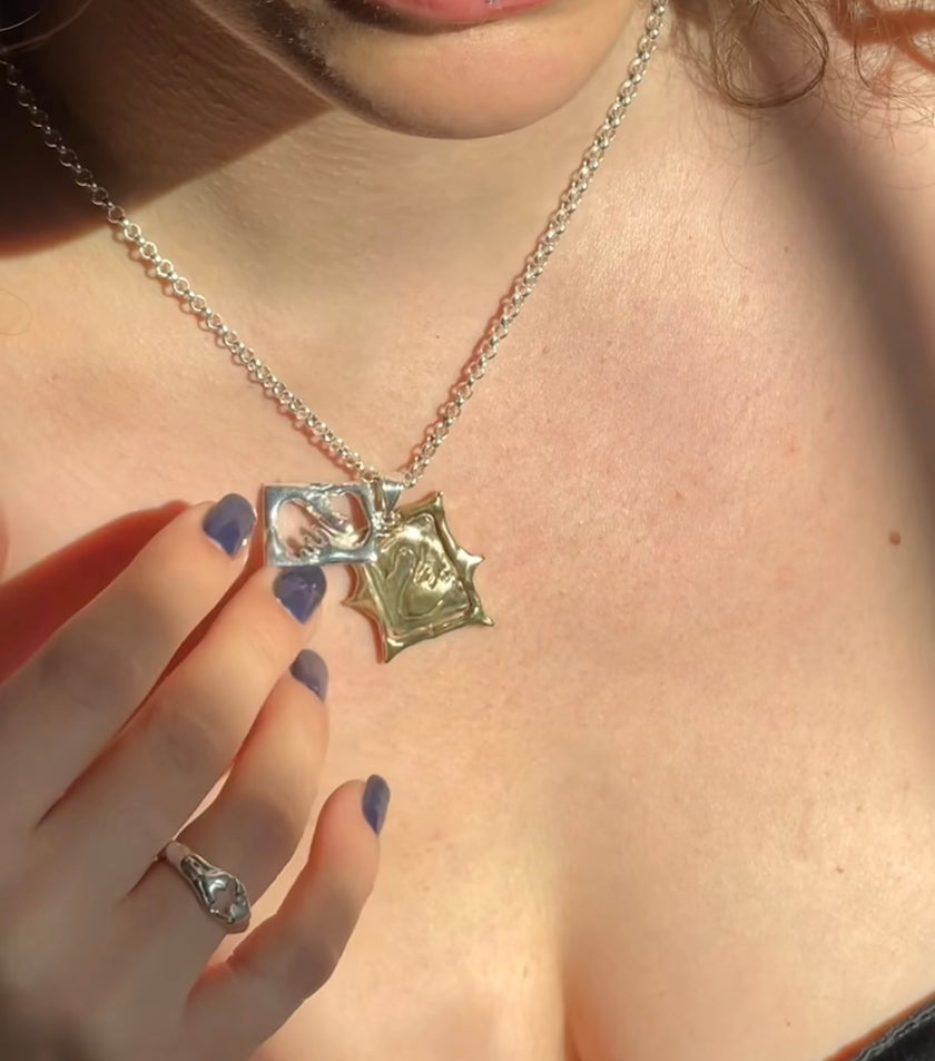 Kosmirah Cygnus pendant silver 925 necklace