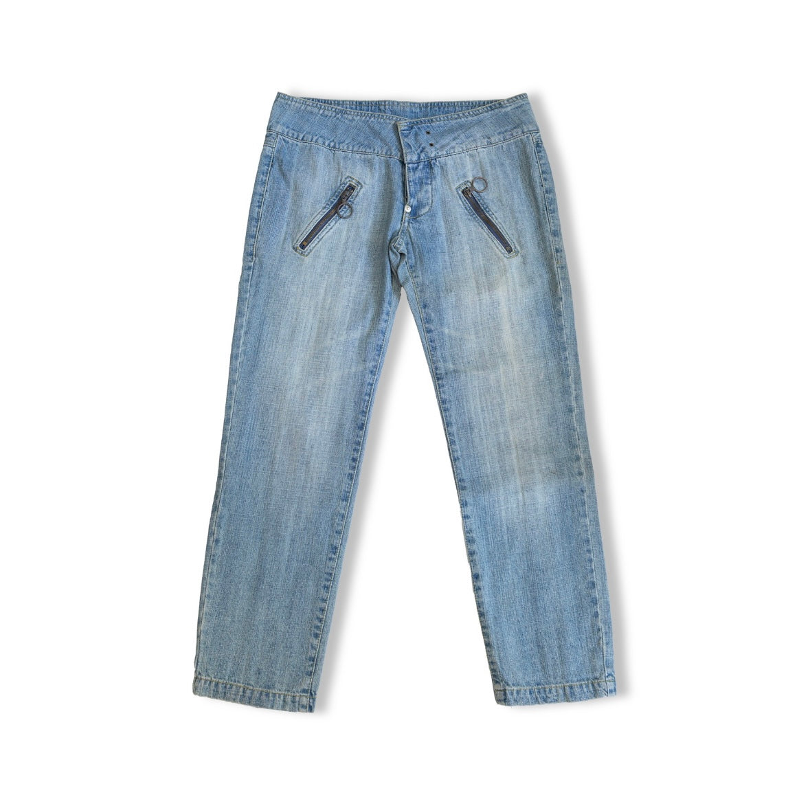 Super hot low waisted denim capris (S)