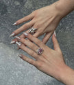 “Dazzlings” Silver 925 ring with zircon stone