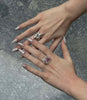 “Dazzlings” Silver 925 ring with zircon stone