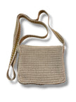 Vintage crochet cross body bag