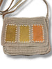 Vintage crochet cross body bag