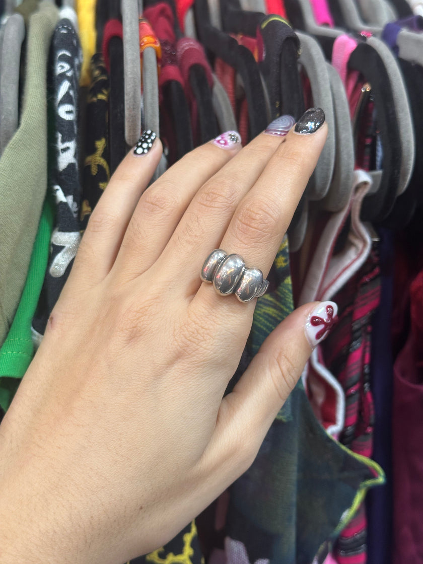 Kimilio silver 925 ring (open back - adjustable size)