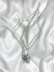 AMAS heart shaped silver 925 necklace