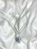 AMAS heart shaped silver 925 necklace