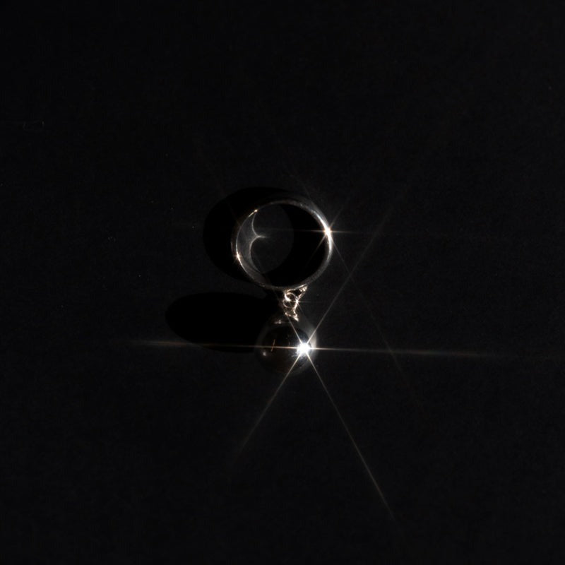 Noxpiria Ball charm silver 925 ring