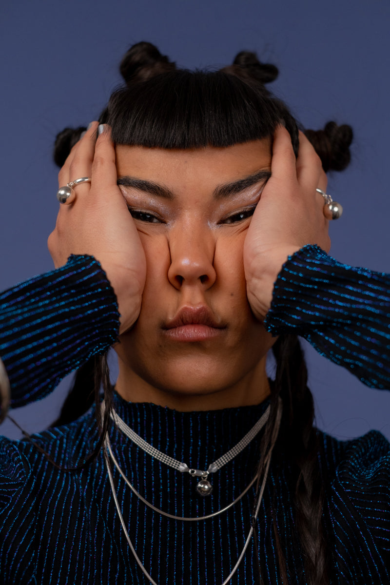 Noxpiria Ball charm silver 925 ring