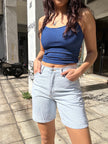 Deadstock ESPRIT Green denim shorts (in multiple colours)
