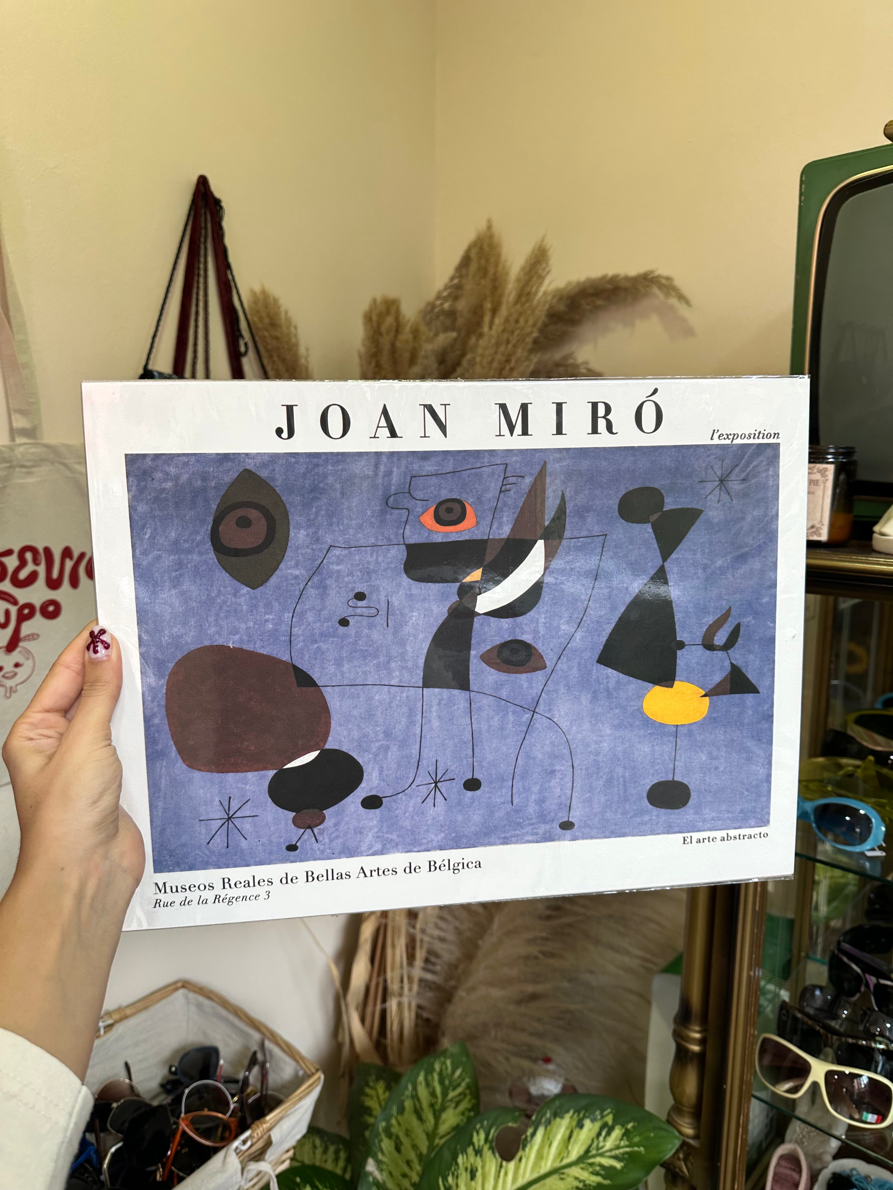 Joan Miro art poster