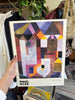 Colorful Architecture, Paul Klee art poster