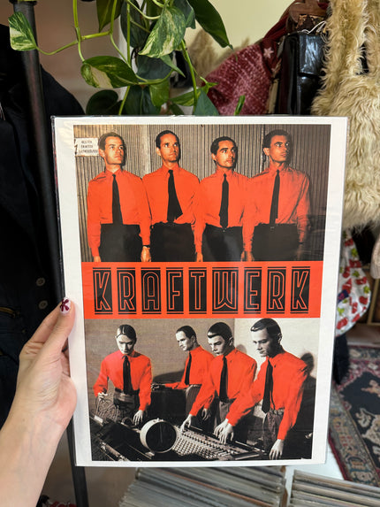 Kraftwerk - The Man Machine music poster