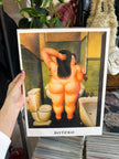 Fernando Botero - The bath art poster