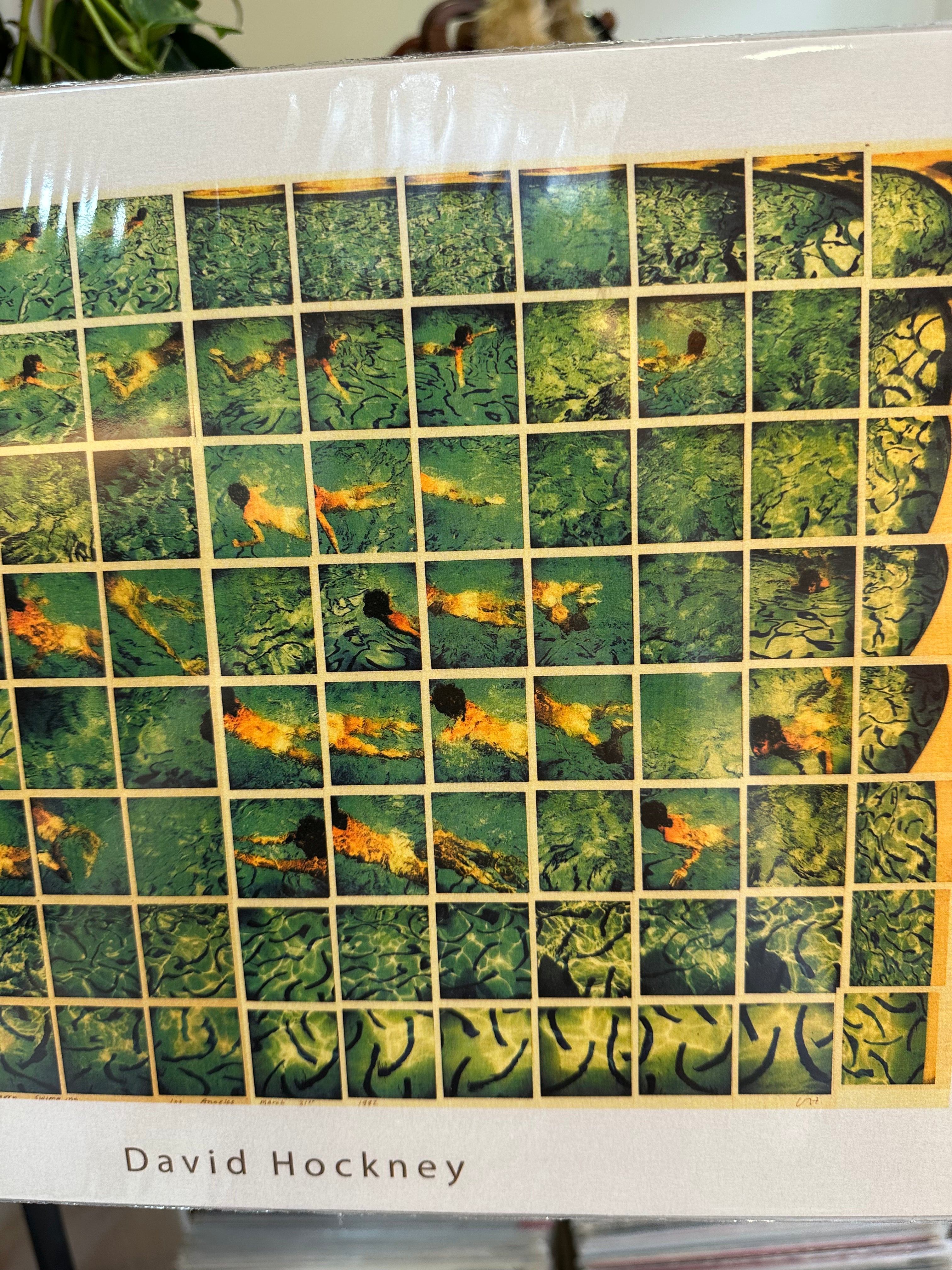 David Hockney art poster