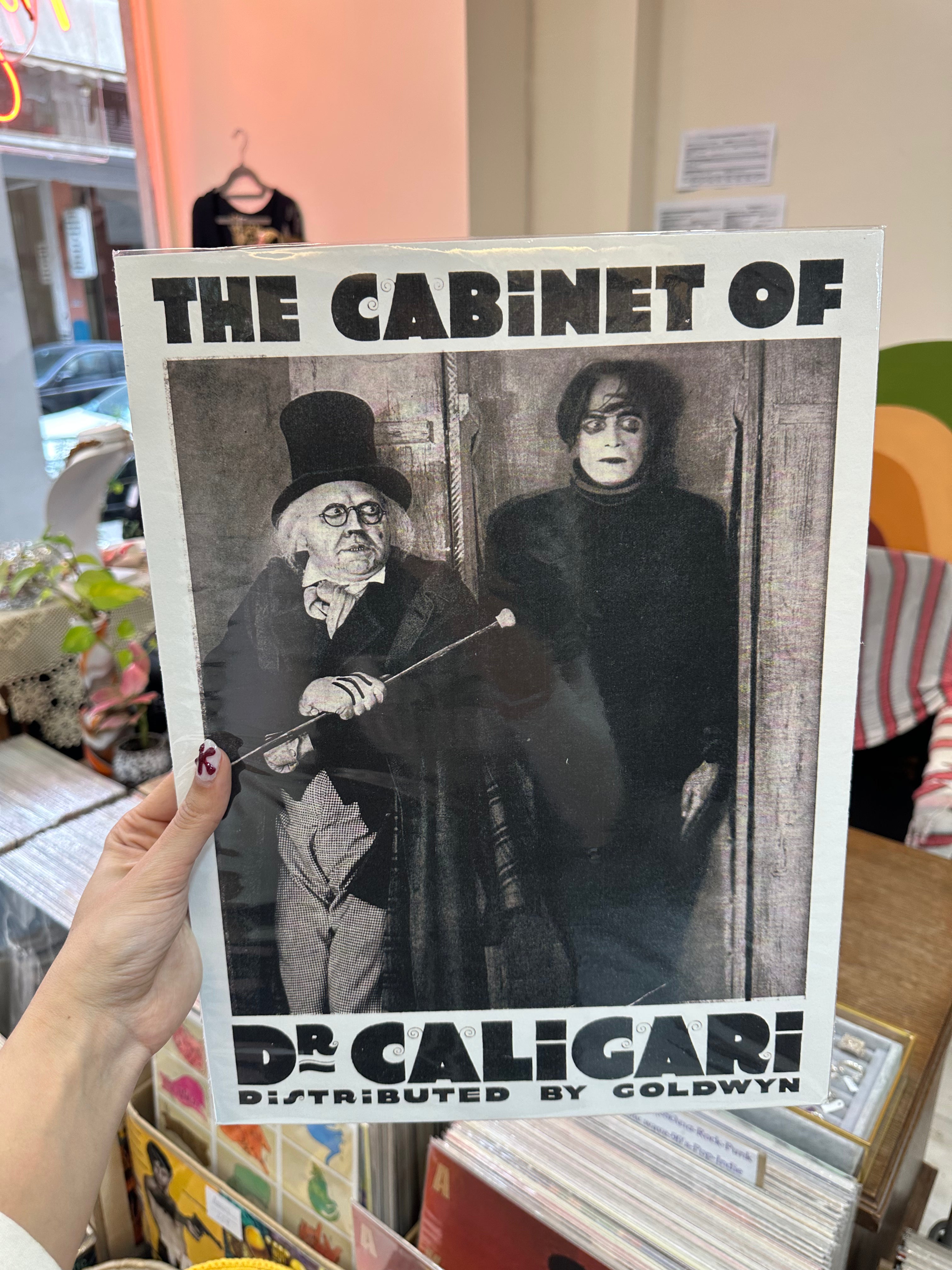 The cabinet of Dr Caligari movie poster