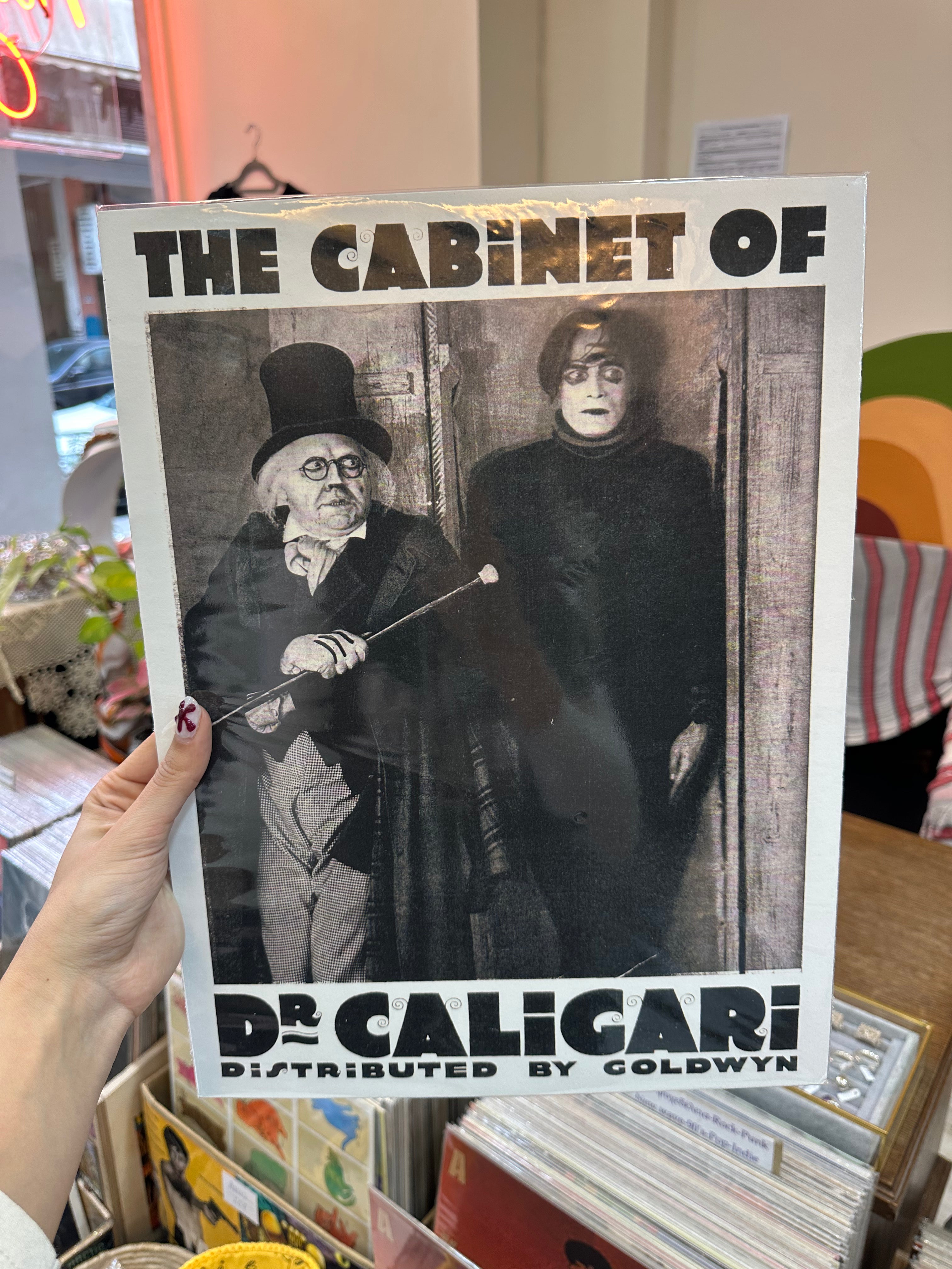 The cabinet of Dr Caligari movie poster