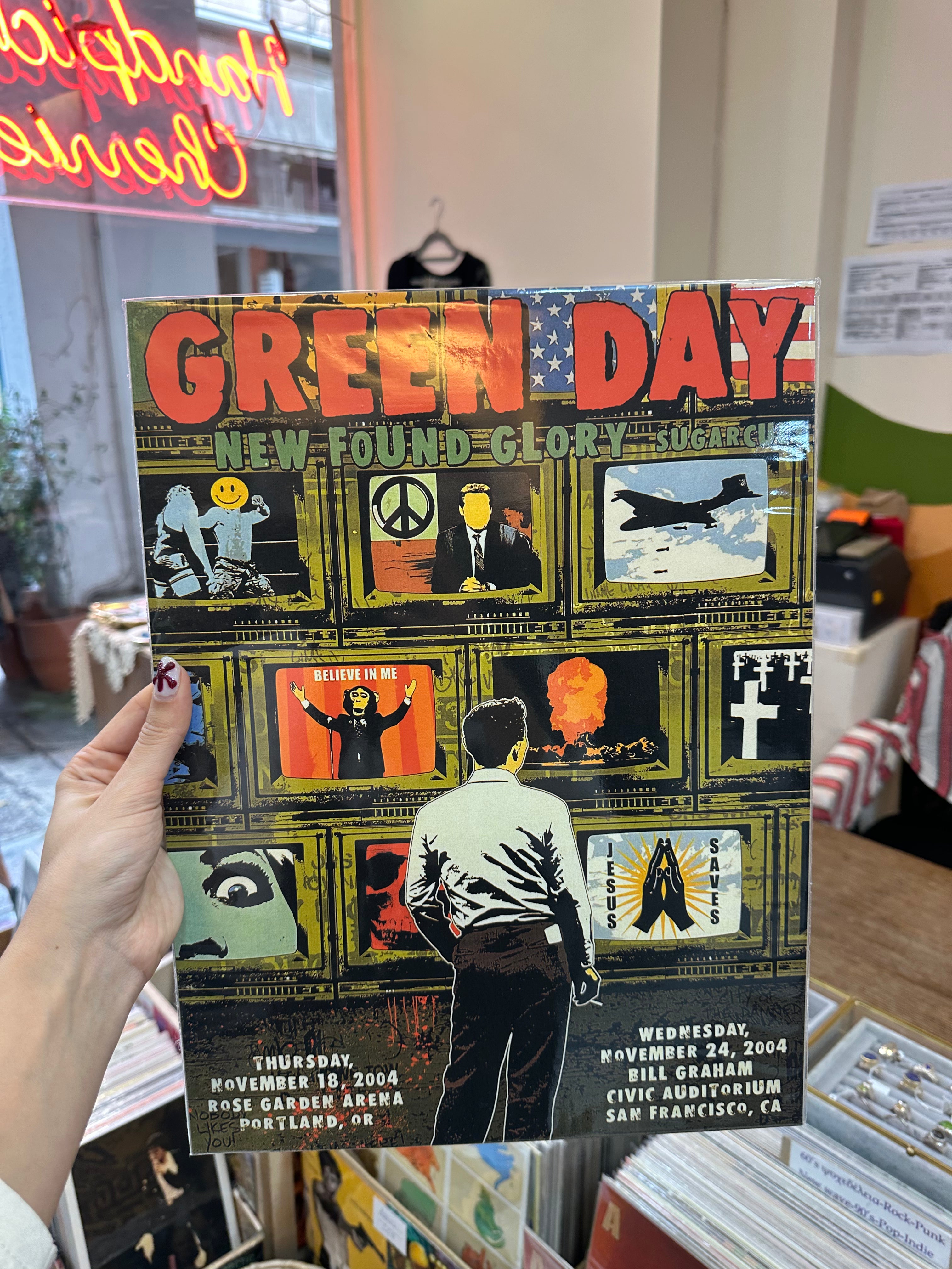 Green day poster