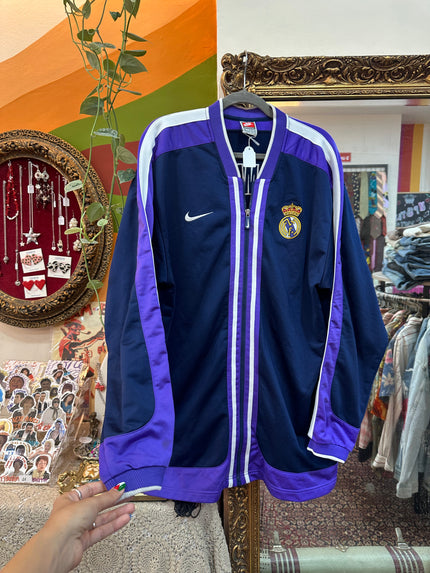 Vintage Nike Team Sports Real Madrid Track Jacket (L)