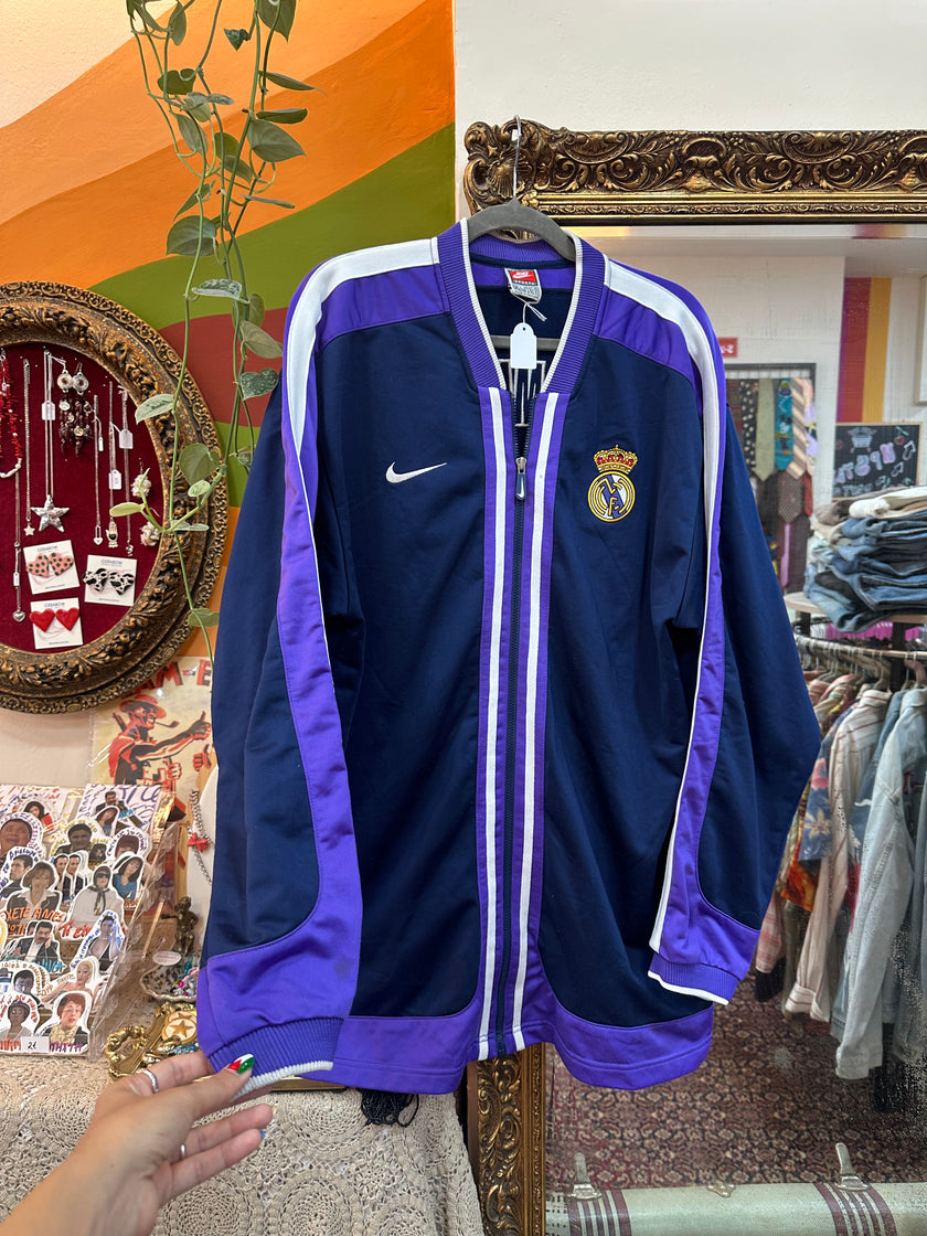 Vintage Nike Team Sports Real Madrid Track Jacket (L)