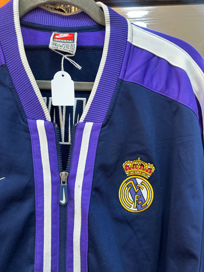 Vintage Nike Team Sports Real Madrid Track Jacket (L)