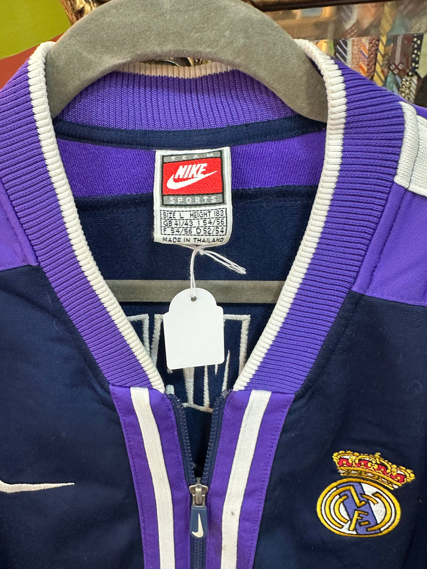 Vintage Nike Team Sports Real Madrid Track Jacket (L)